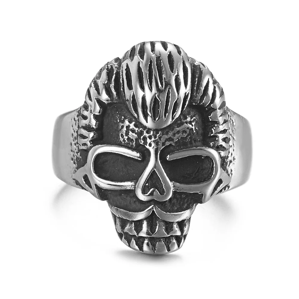 Bague tête de mort